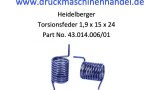 Torsionsfeder